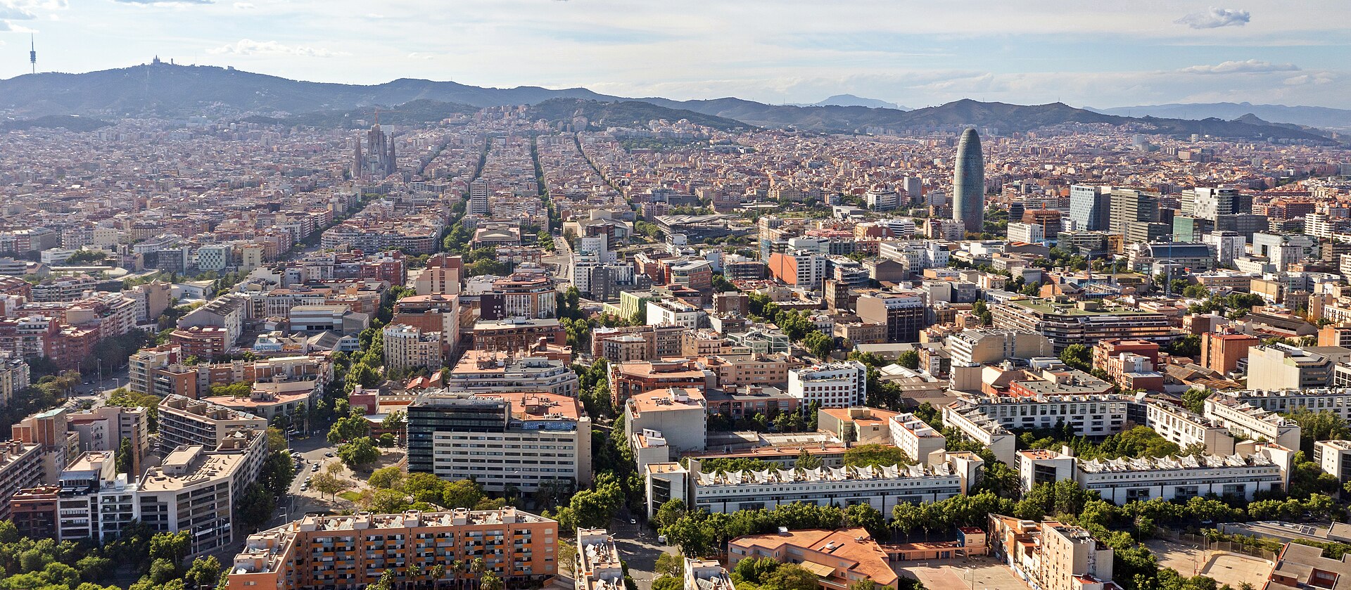 Barcelona rooftops