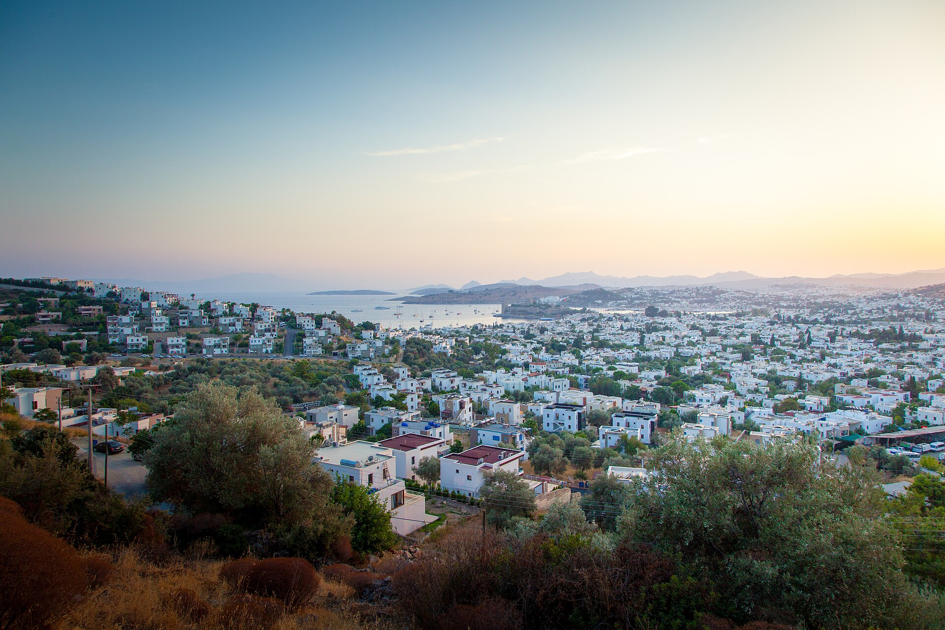 The Turkish coast at Bodrum