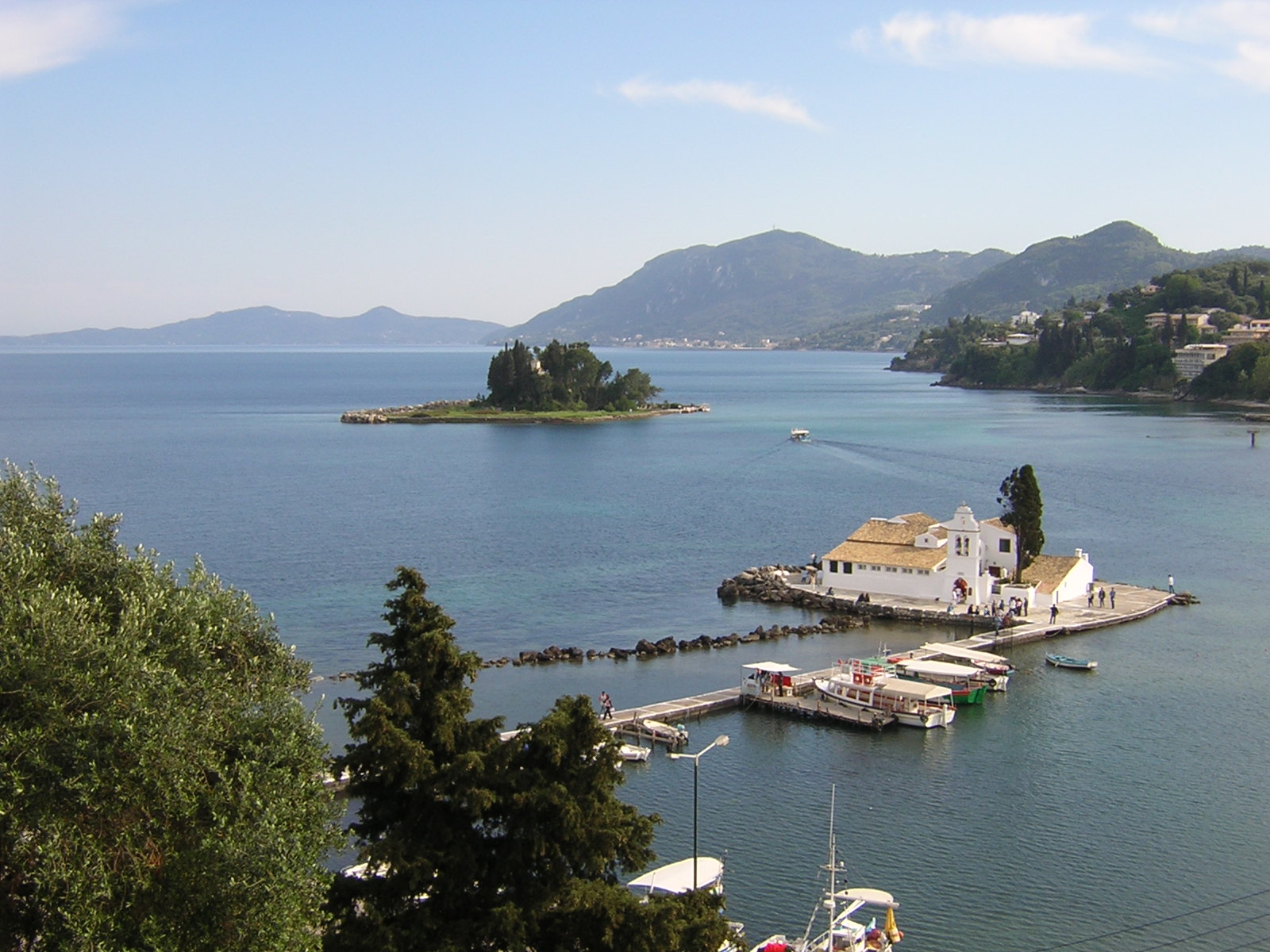 The island of Corfu, Greece