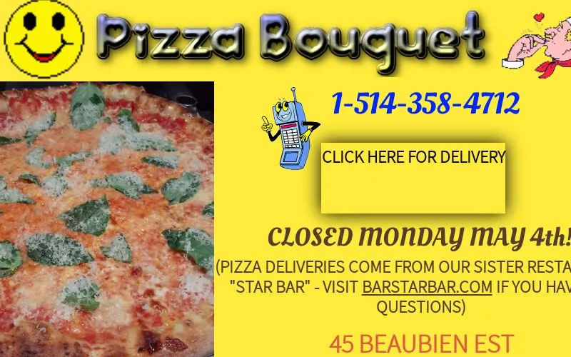 Pizza Bouquet