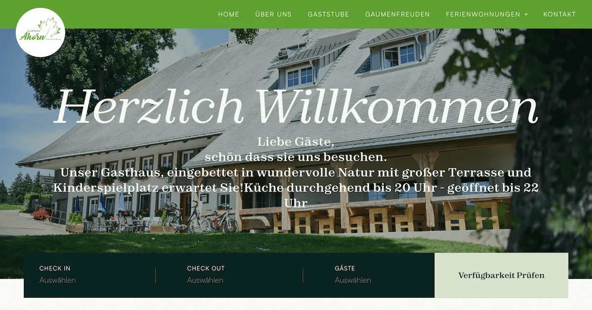 Gasthaus Ahorn