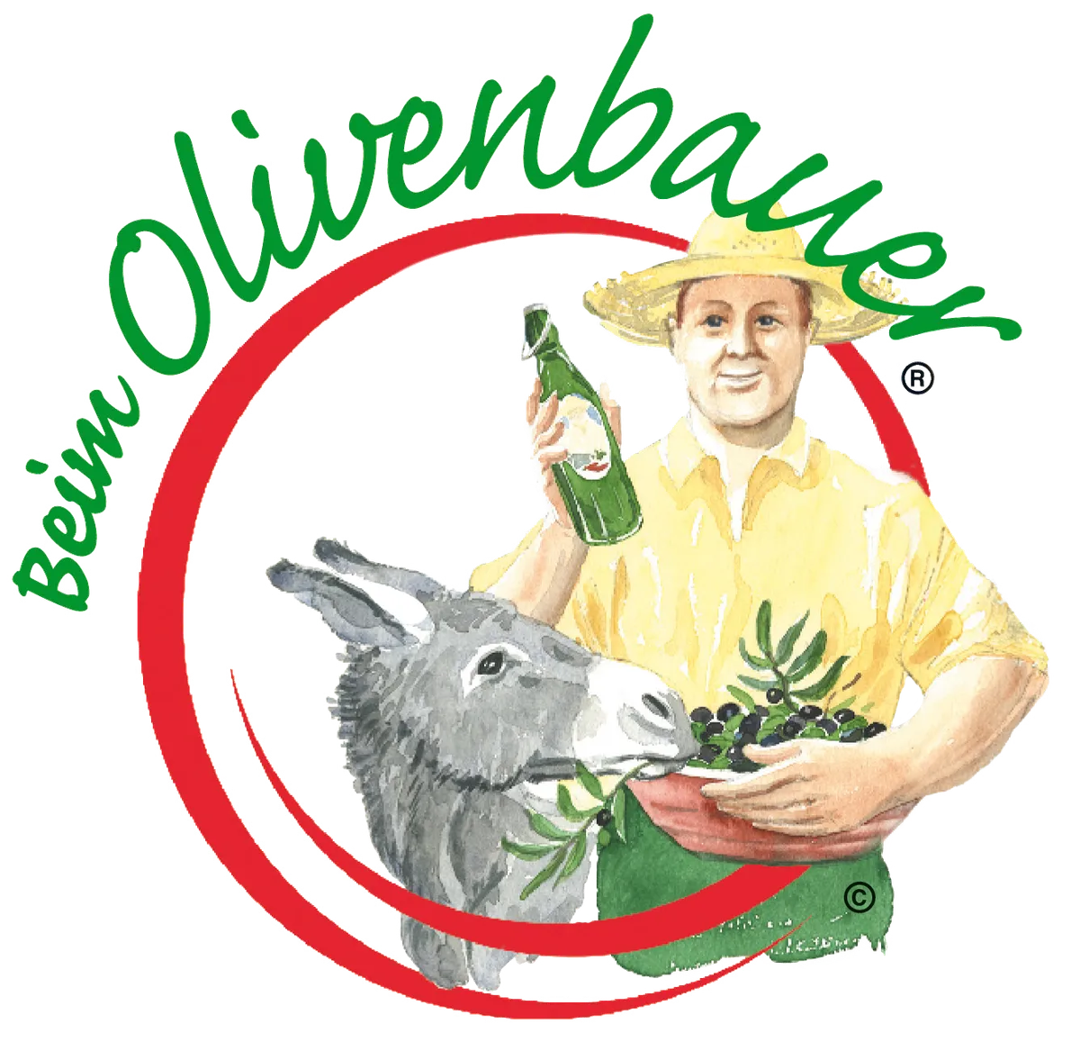 Beim Olivenbauer