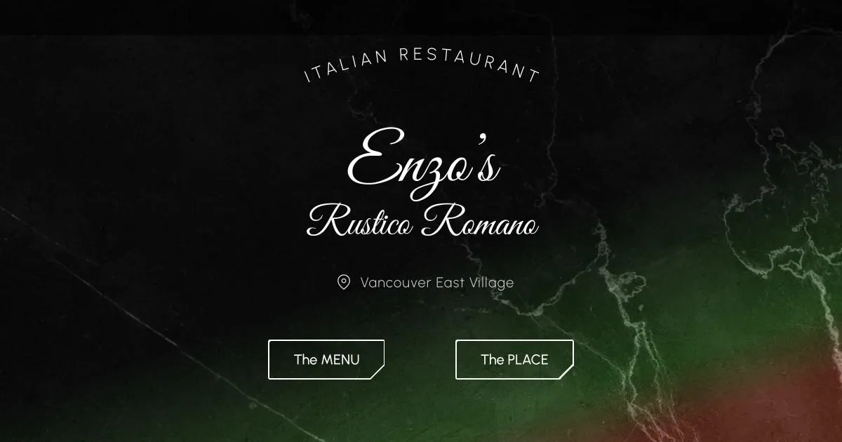 Enzo's Rustico Romano