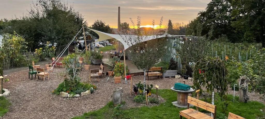 Gartencafe in der Alten Gartnerei