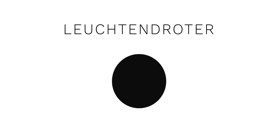 Leuchtendroter