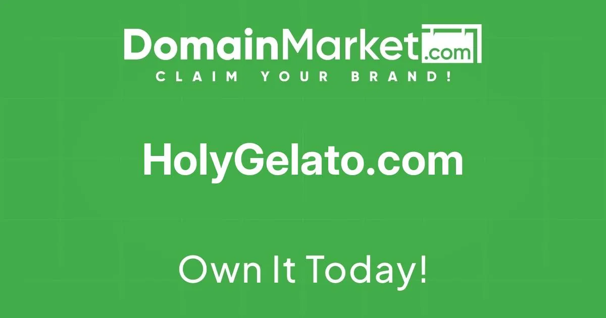 Holy Gelato!