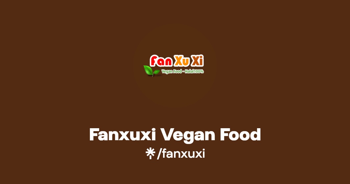 Fanxuxi - Vegan Food