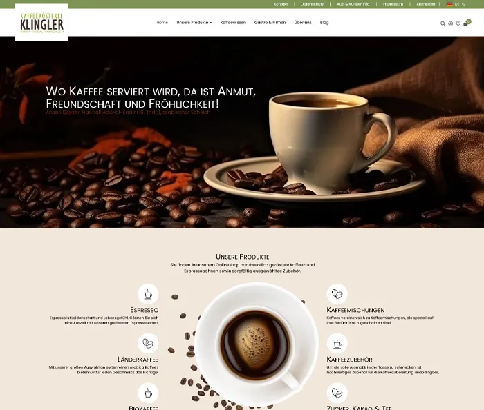 Kaffeerosterei Klingler