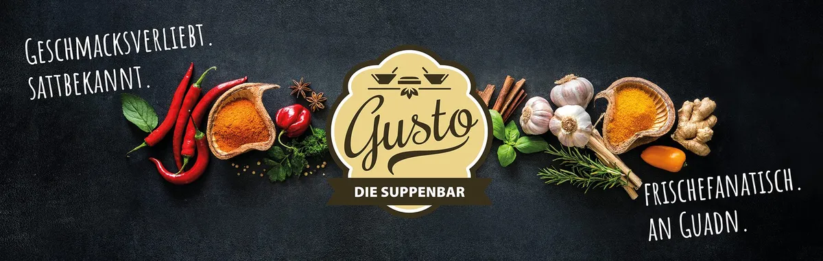 Gusto Suppe-Brot-Kaffee