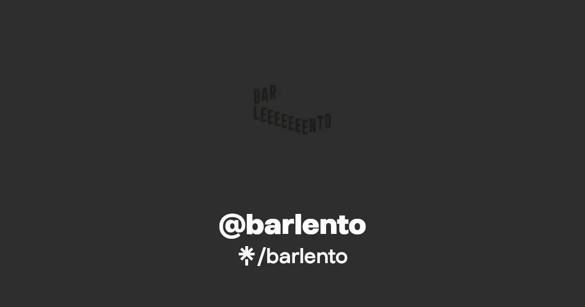 Bar Lento