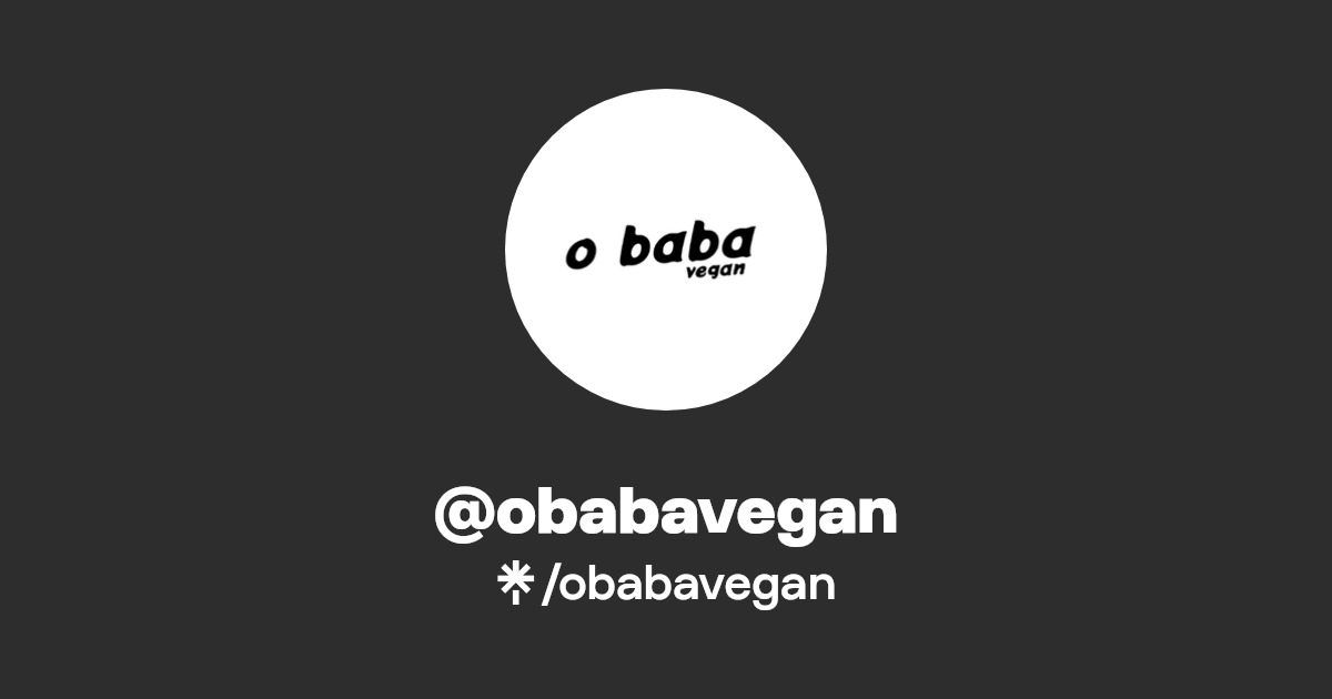 O Baba Vegan
