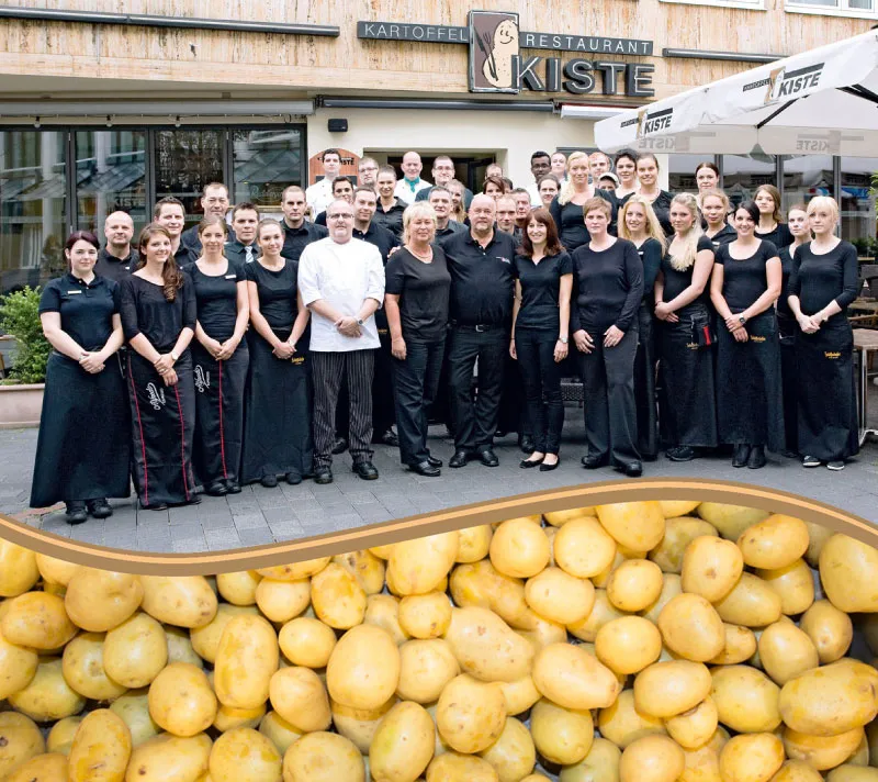Kartoffel Restaurant Kiste
